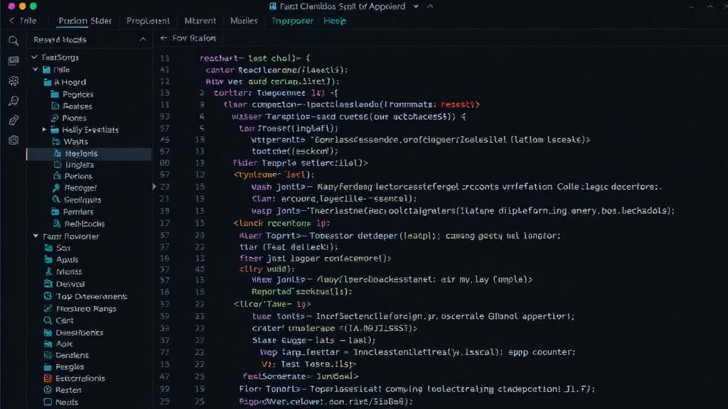 TypeScript React IDE